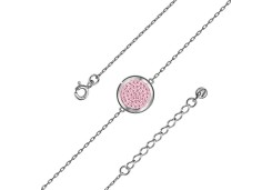 Серебряный браслет с эмалью