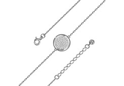 Серебряный браслет с эмалью