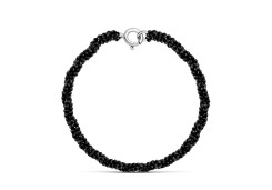 Серебряный браслет со шпинелью