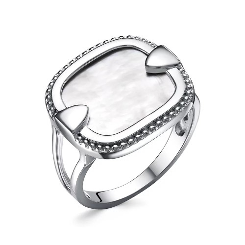 Серебряное кольцо с перламутром