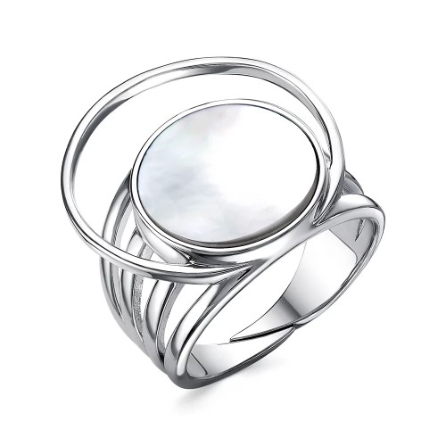 Серебряное кольцо с перламутром