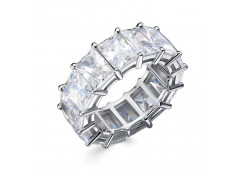 Серебряное кольцо с фианитом