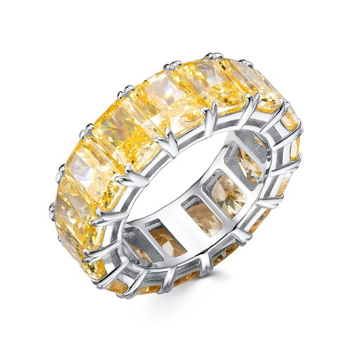 Серебряное кольцо с фианитом