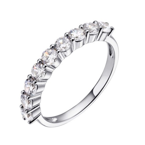 Серебряное кольцо с фианитом