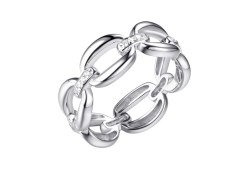 Серебряное кольцо с фианитом