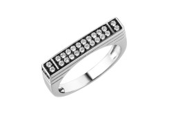 Серебряное кольцо с фианитом