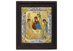 Икона Синтетический камень Малая св.Троица
