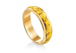 Кольцо из желтого золота 585/850 пробы