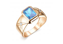 Золотое кольцо с топазом