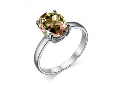 Серебряное кольцо с султанитом