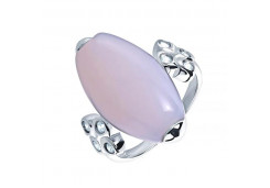 Серебряное кольцо с халцедоном