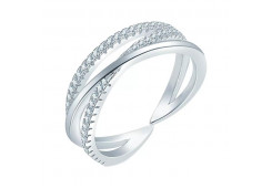 Серебряное кольцо с фианитом