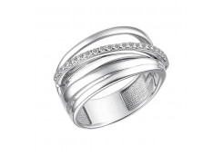 Серебряное кольцо с фианитом