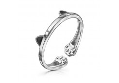 Серебряное кольцо с эмалью