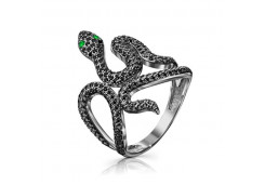Серебряное кольцо с фианитом