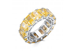 Серебряное кольцо с фианитом