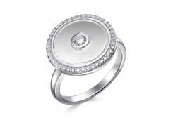 Серебряное кольцо с перламутром