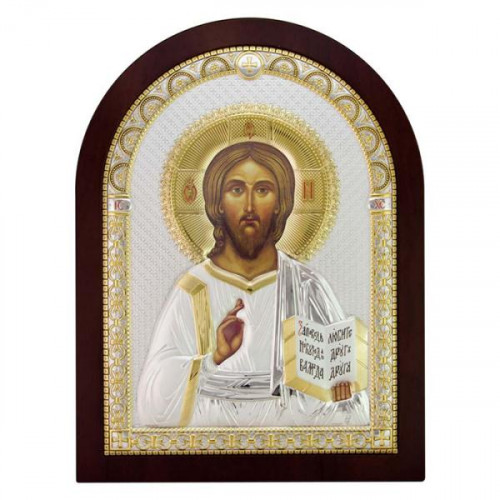 Икона Синтетический камень Большая Христос Спаситель