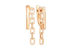 Золотые cерьги висячие