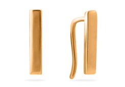 Золотые cерьги классические