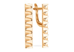 Золотые cерьги классические