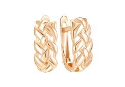 Золотые cерьги классические