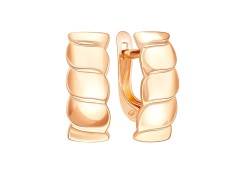 Золотые cерьги классические