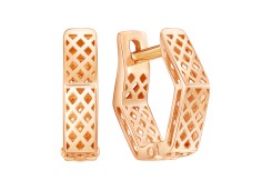 Золотые cерьги классические