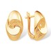 Золотые cерьги классические