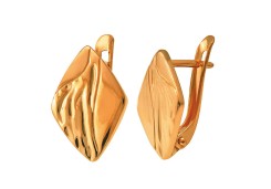 Золотые cерьги классические