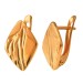 Золотые cерьги классические