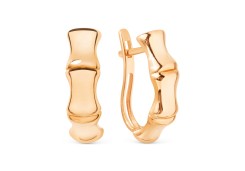 Золотые cерьги классические