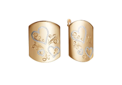 Золотые cерьги классические