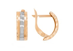 Золотые cерьги классические