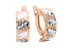 Золотые cерьги классические