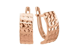 Золотые cерьги классические