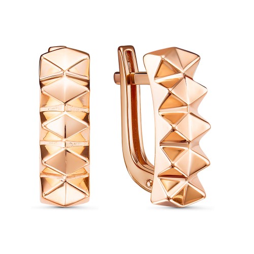 Золотые cерьги классические