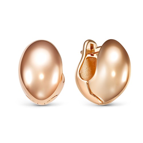 Золотые cерьги классические