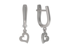 Серебряные cерьги висячие