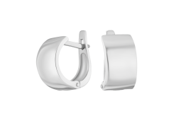 Серебряные cерьги классические