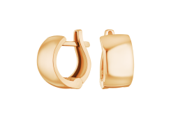 Серебряные cерьги классические