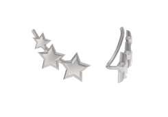 Серебряные cерьги классические