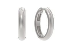 Серебряные cерьги классические