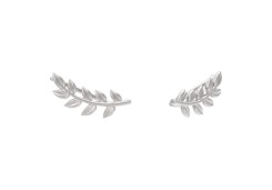 Серебряные cерьги классические