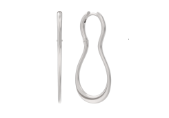 Серебряные cерьги классические