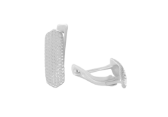 Серебряные cерьги классические