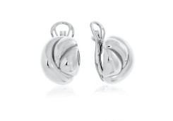 Серебряные cерьги классические