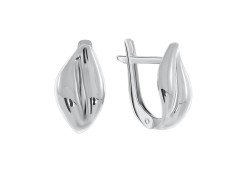 Серебряные cерьги классические