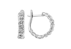 Серебряные cерьги классические