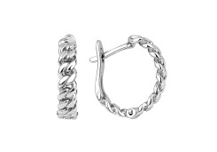 Серебряные cерьги классические